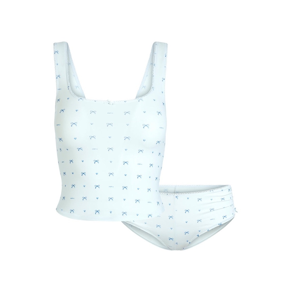 SKIMS Picot Bow Set